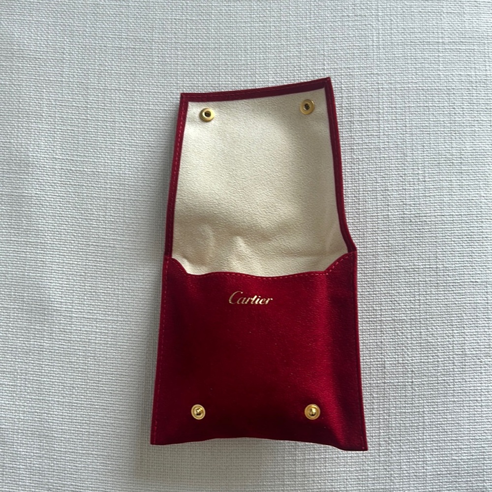 Cartier travel pouch